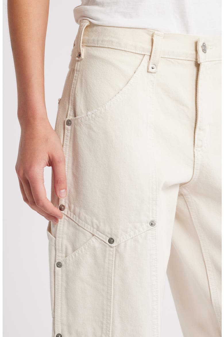 Mid Rise Workwear Jeans, Alternate, color, DISTRESSED VINTAGE WHITE