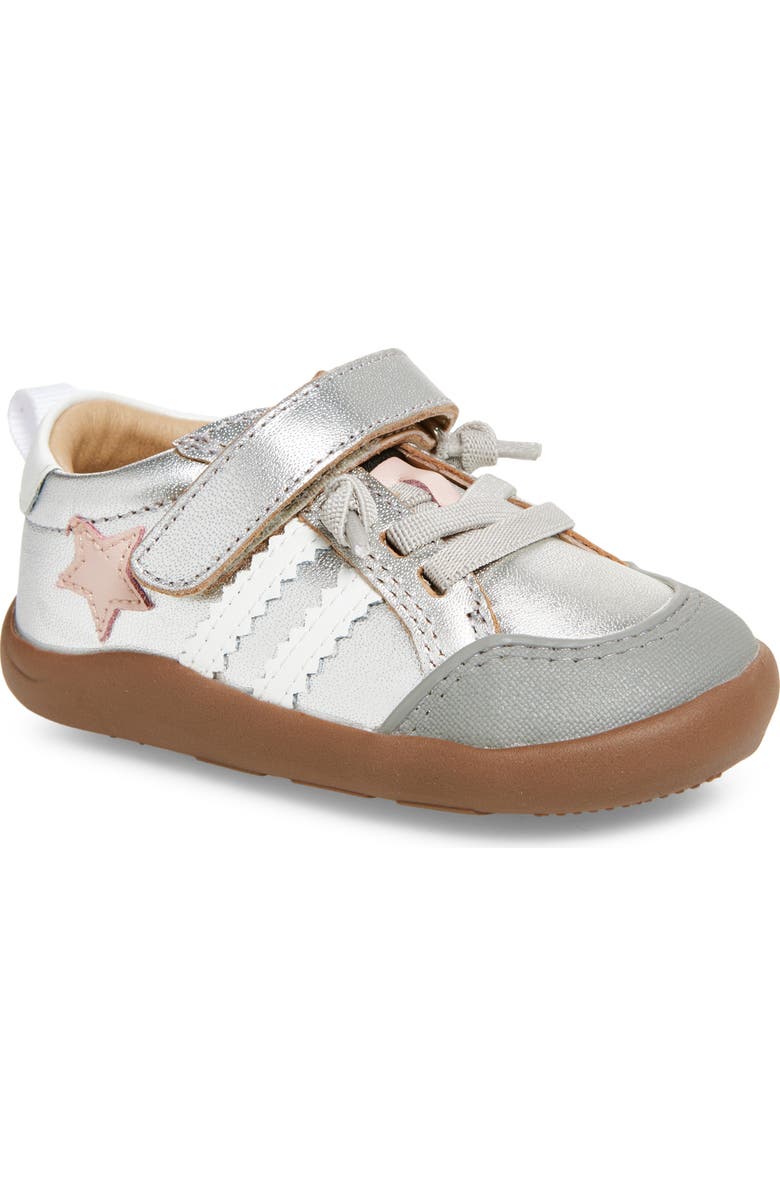 OLD SOLES Kids' 8072 WOS Ground Sneaker, Main, color, Silver/ Dalia/ Snow