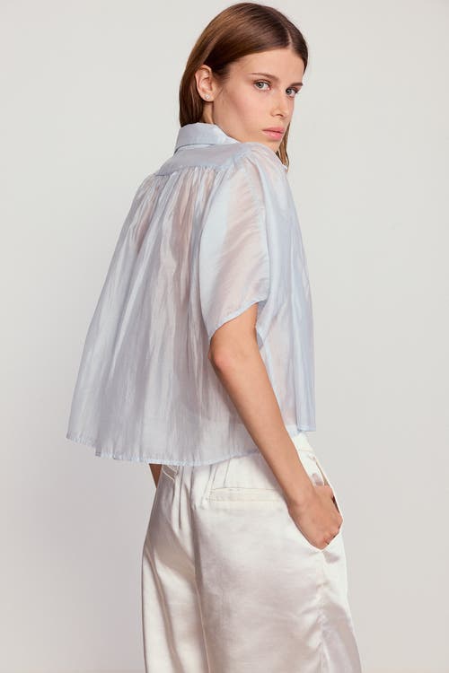 The Shirt By Rochelle Behrens The Hayden Shirt In Blue