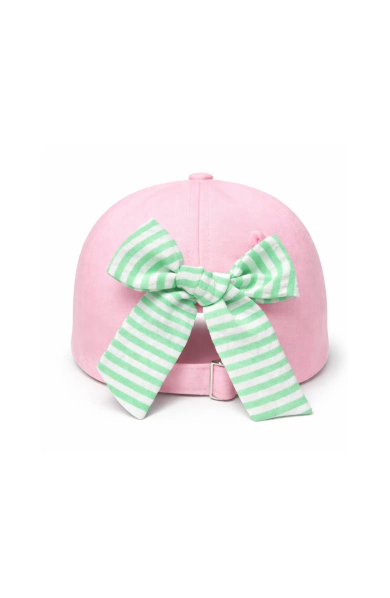 Bits & Bows Dog in Golf Cart Bow Baseball Hat, Alternate, color, Light Pink