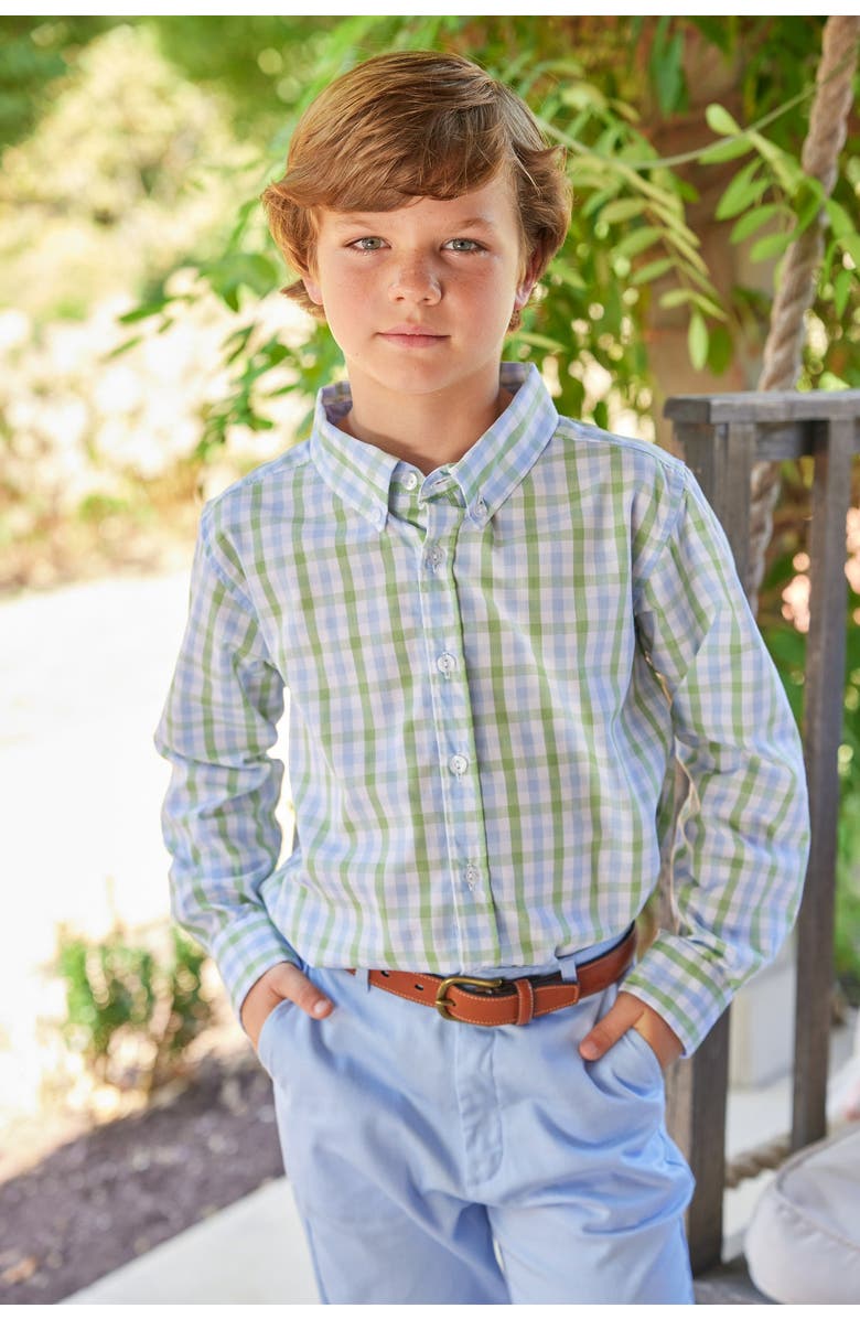 Little English Kids Button Down Shirt Blend, Alternate, color, 