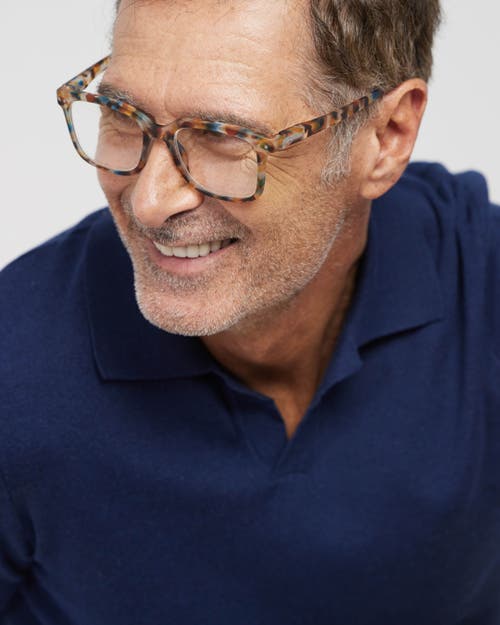 Izipizi #l 54mm Rectangular Reading Glasses In Brown
