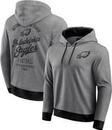 Darius Rucker Collection by Fanatics Men's Darius Rucker Collection by Fanatics Gray Philadelphia Eagles Tonal Knit Pullover Hoodie