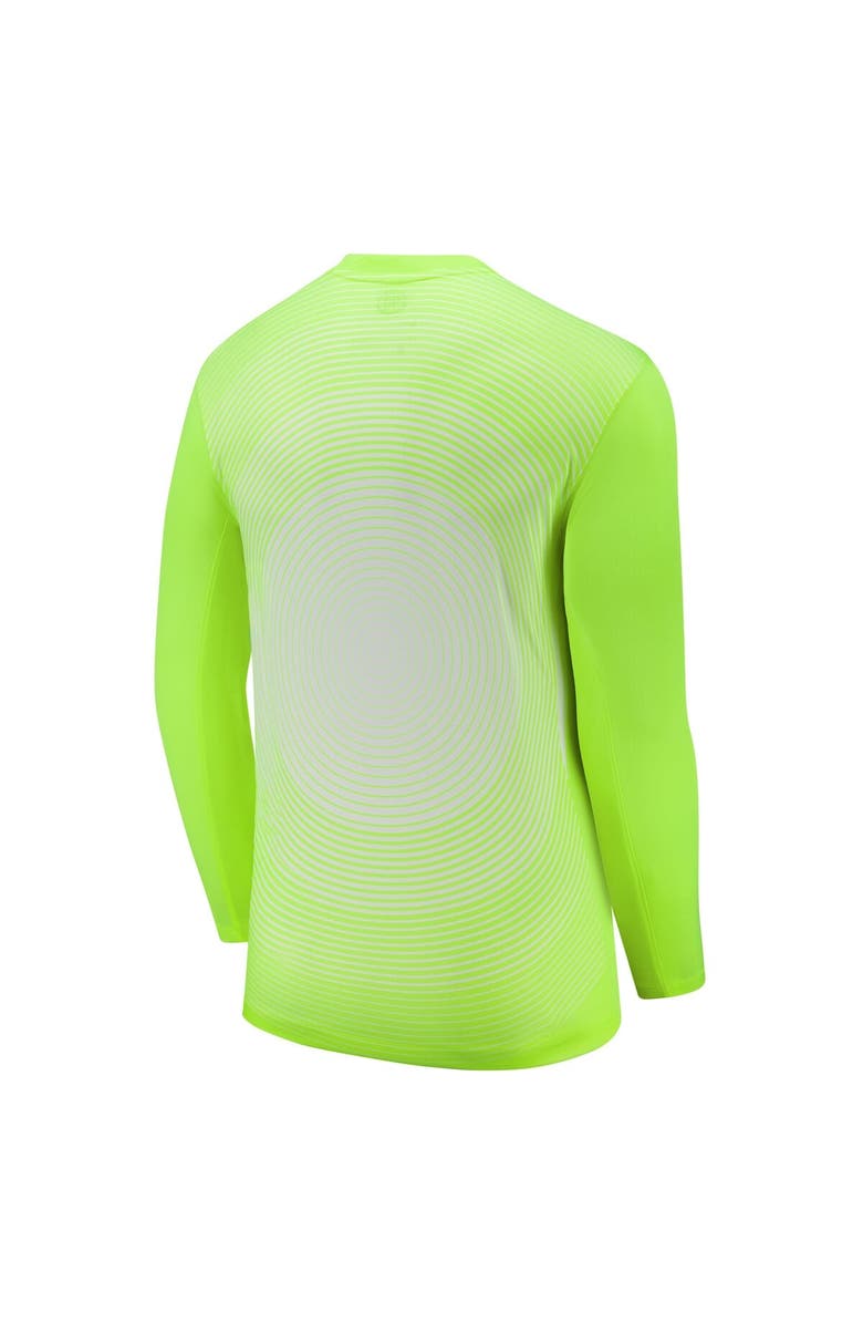 Nike Men's Nike Neon Green Paris Saint-Germain 2025/26 Third Goalkeeper Replica Long Sleeve Jersey, Alternate, color, Neon Green