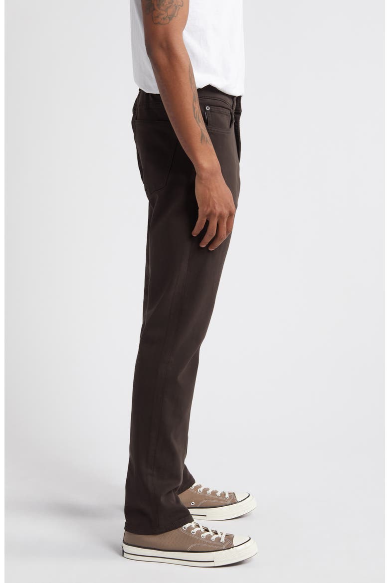 Russell DL Ultimate Knit Slim Straight Jeans, Alternate, color, ANTHRACITE