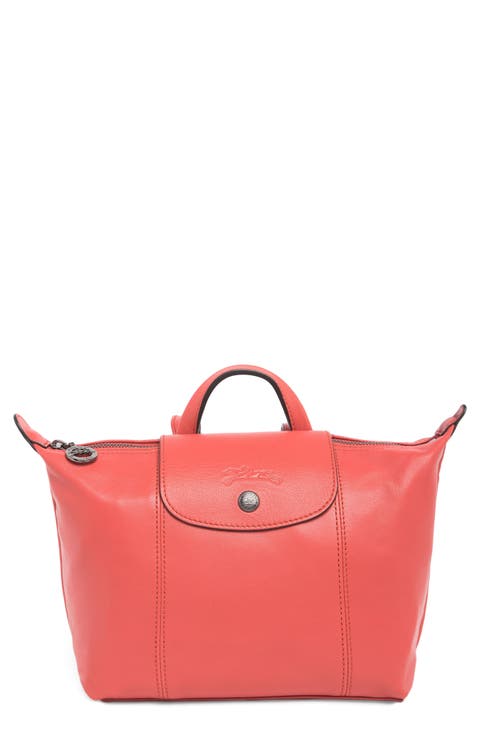 Le Pliage Cuir Backpack