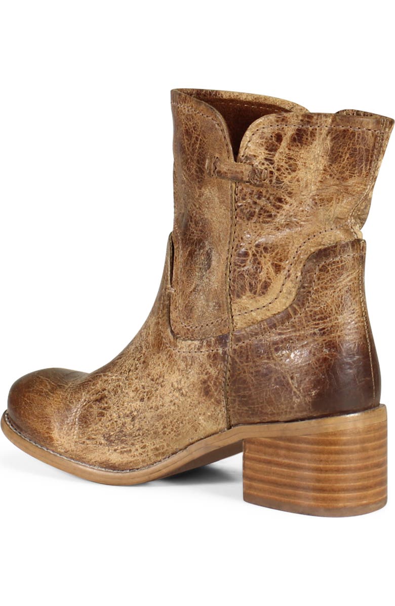 Diba True WEST HAVEN Pull-On Distressed Leather Western Boots, Alternate, color, Tan