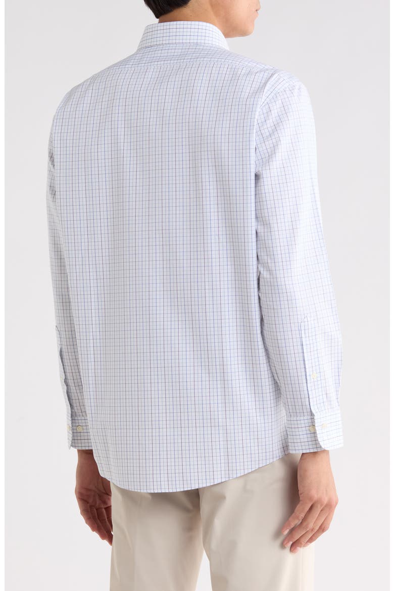 Regular Fit Non-Iron Check Dress Shirt, Alternate, color, FINEWP