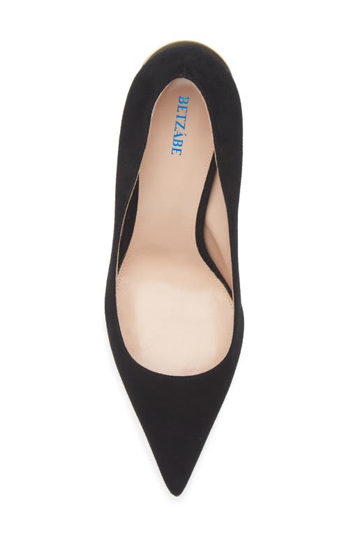 Betzábe Thalia Pointed Toe Pump In Animal Print
