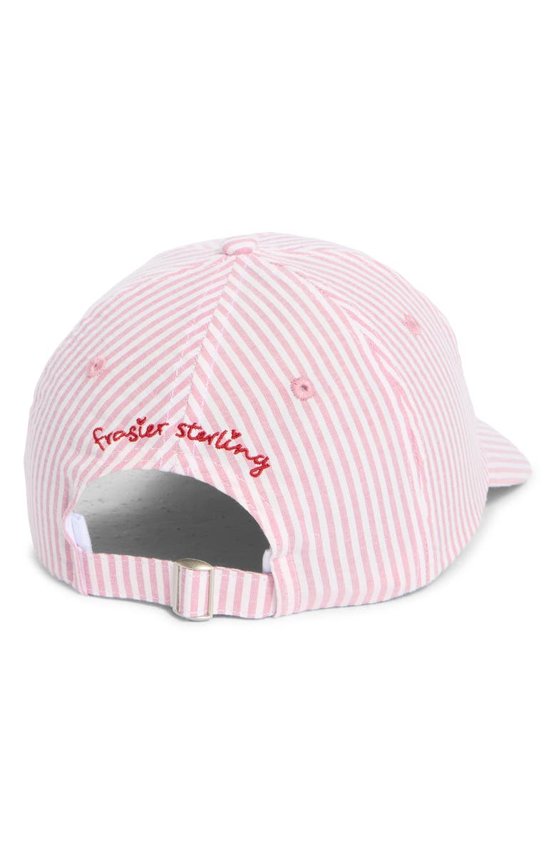 FRASIER STERLING Very Berry Canvas Adjustable Baseball Cap, Alternate, color, Red