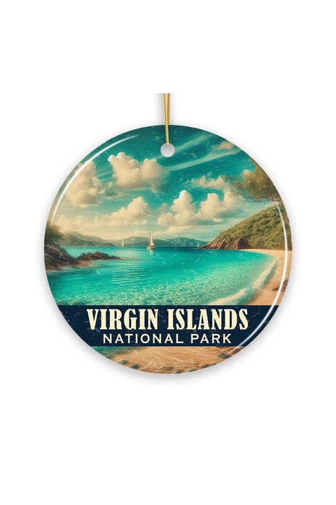 Virgin Islands National Park Turquoise Bay Ornament
