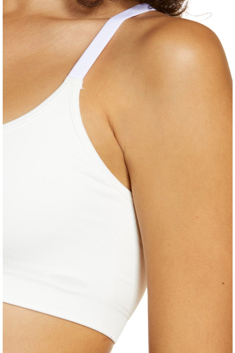 All Day Comfort Bralette, Alternate, color, WHITE SNOW