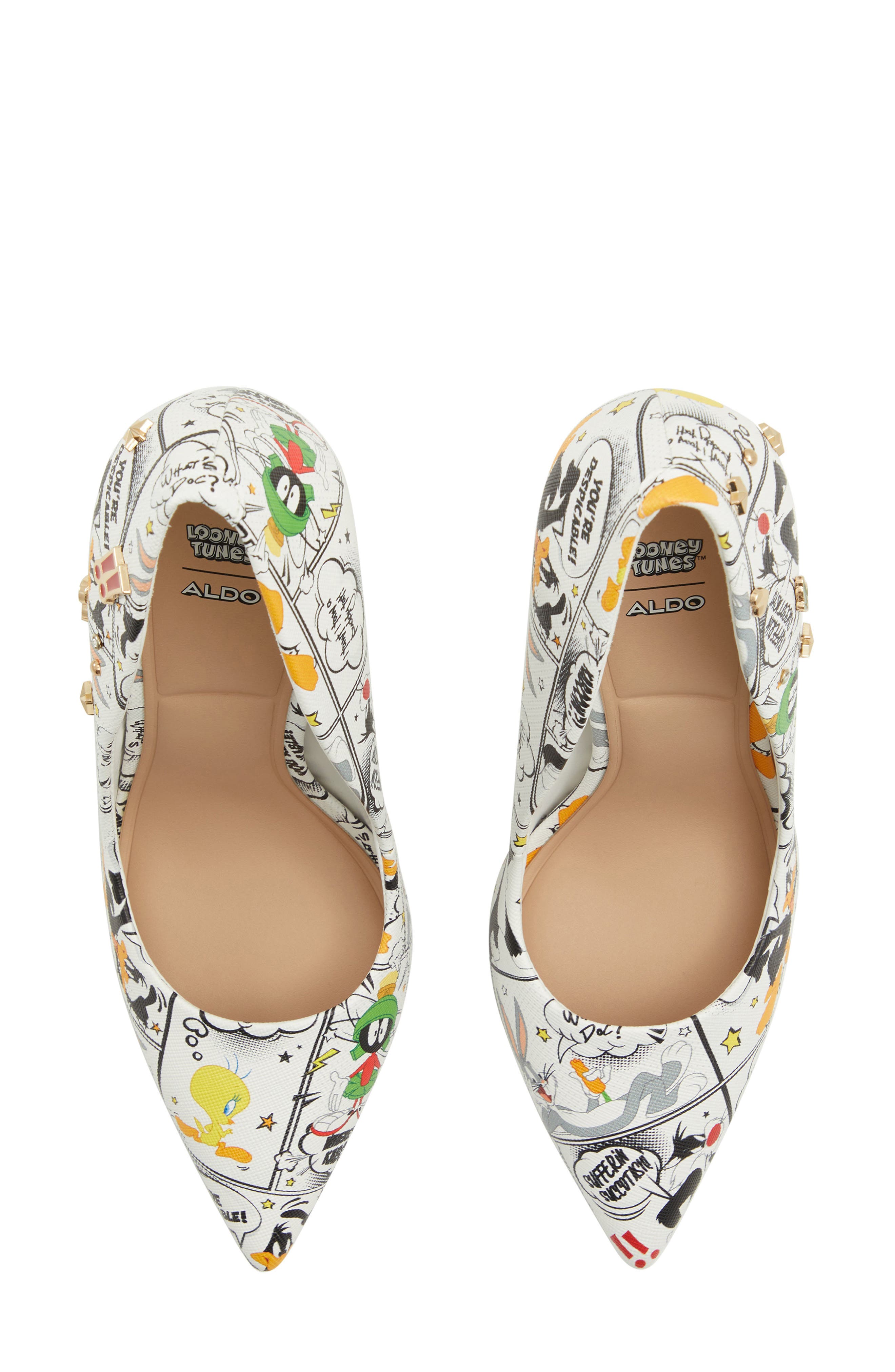 ALDO x Looney Tunes Stessy Pointed Toe Pump, Alternate, color, 