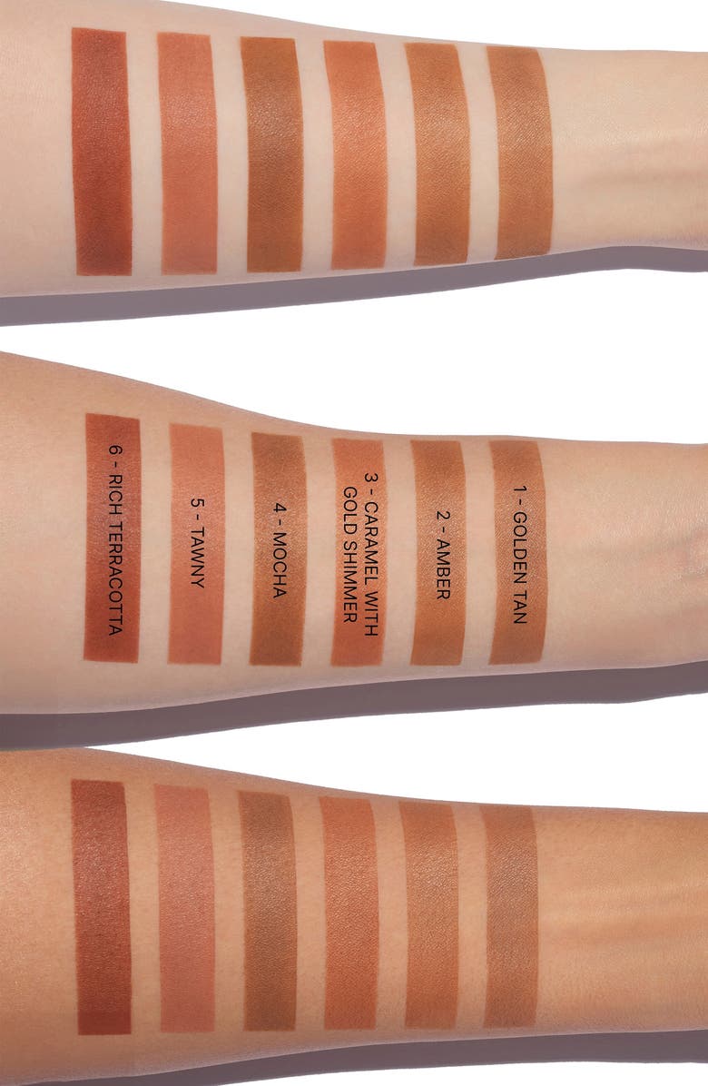 DUNDAS Bronzer Anonymous Face & Body Powder, Alternate, color, Step 6-Matte Rich Terracotta