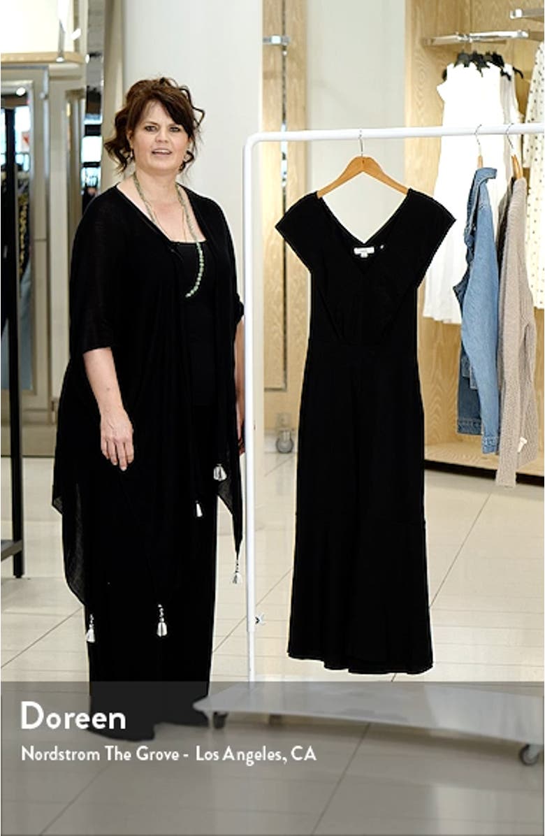 Flutter Sleeve Tie Back Dress, sales video thumbnail