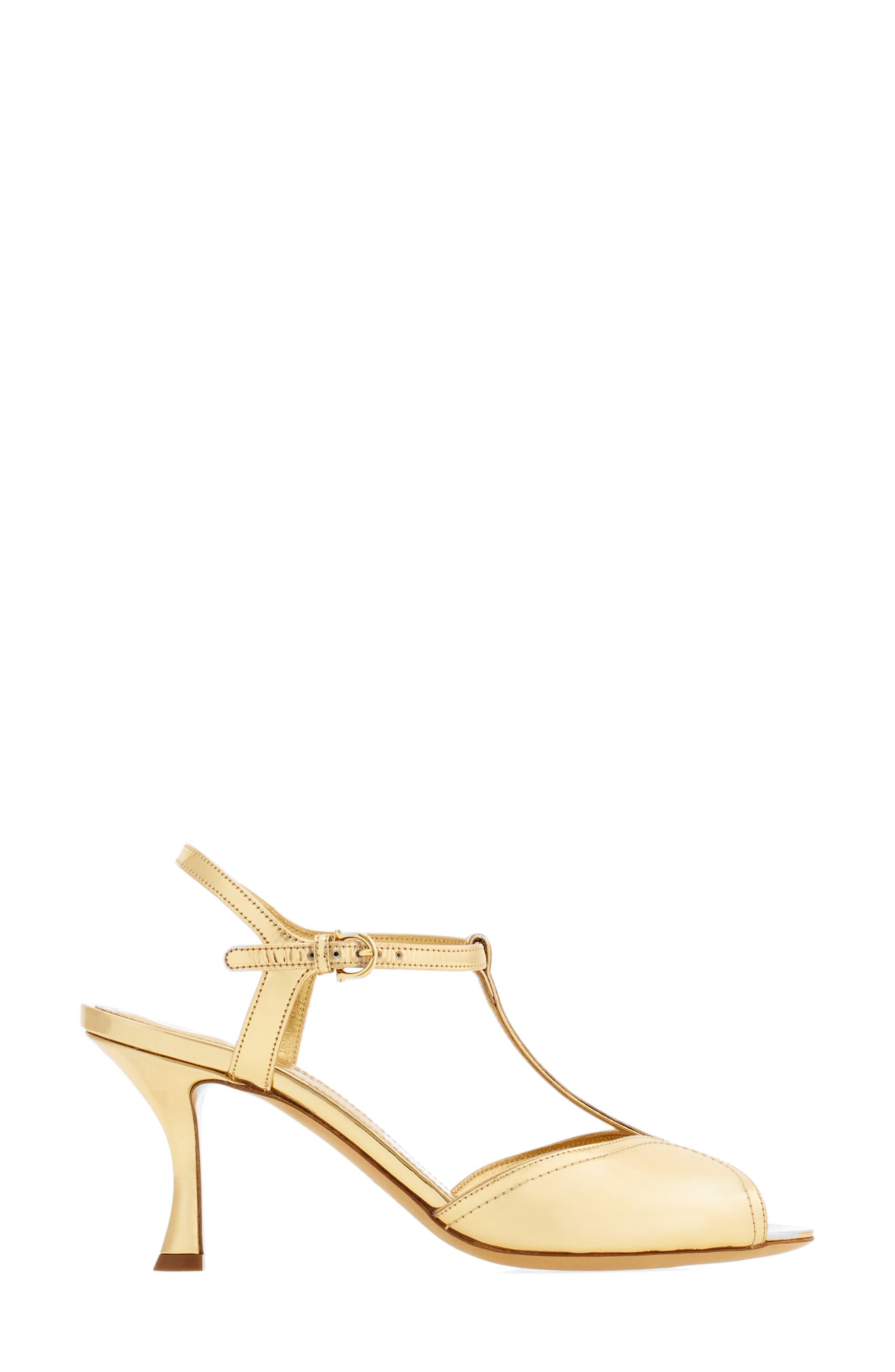 FERRAGAMO Ely T-Strap Sandal, Alternate, color, 