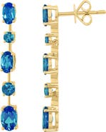EFFY London Blue Topaz Drop Earrings