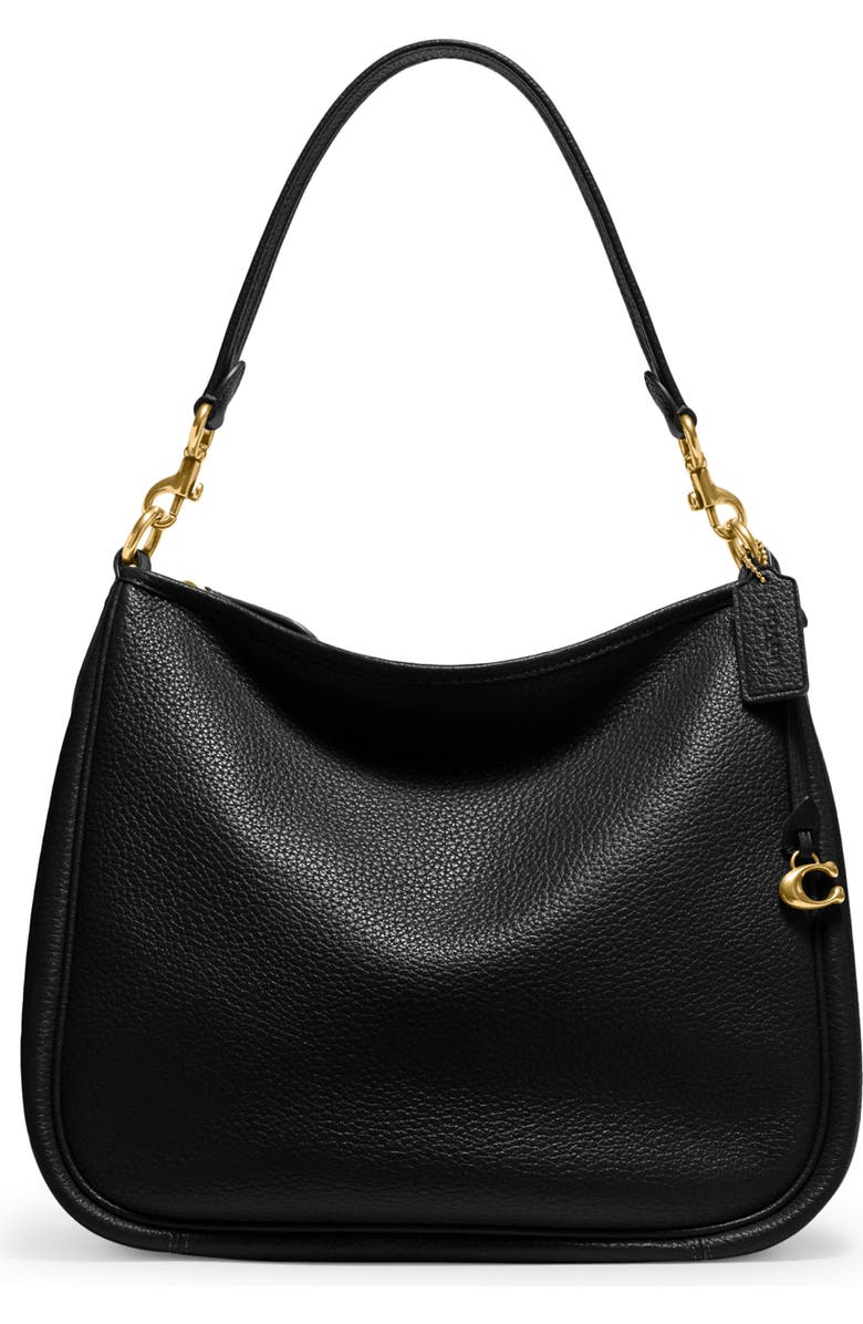 COACH Cary Soft Pebbled Leather Shoulder Bag, Main, color,