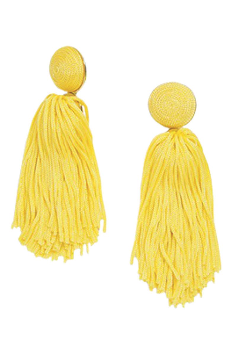BaubleBar Sonatina Tassel Earrings, Alternate, color,