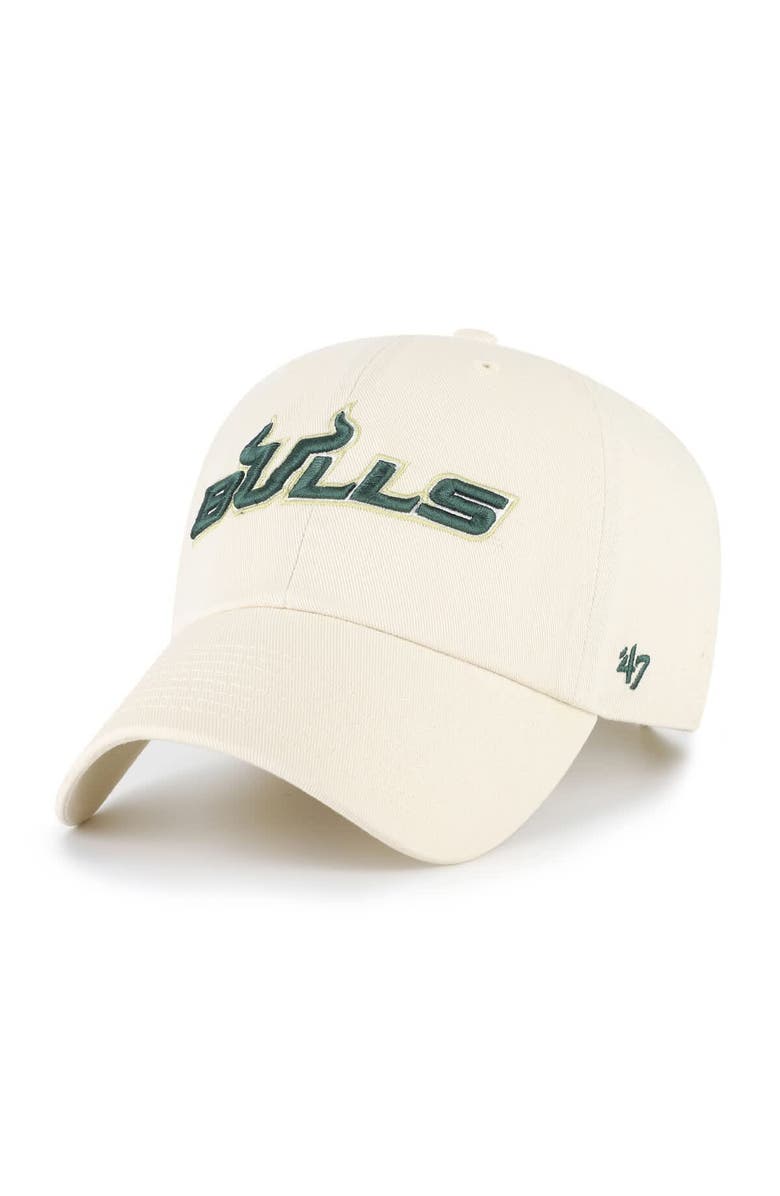 '47 Men's '47 Sand South Florida Bulls Clean Up Adjustable Hat, Main, color, Sand