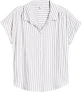 beachlunchlounge Darby Short Sleeve Button-Up Shirt