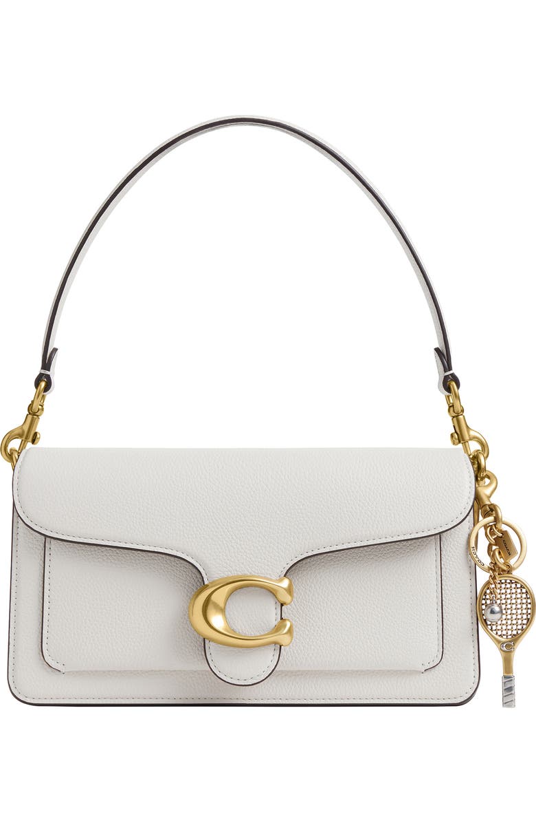 COACH Small Tennis Racket Bag Charm, Alternate, color,