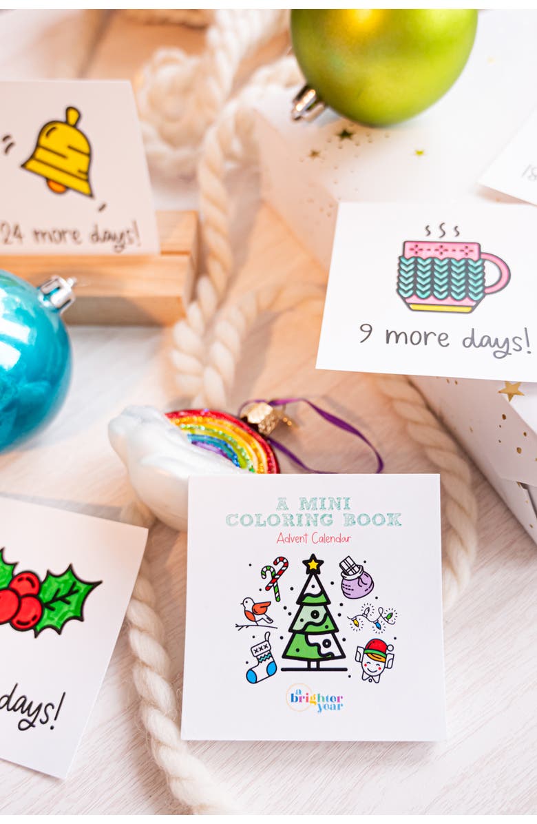 A Brighter Year Color by Day Advent Calendar Bundle, Alternate, color, Multicolor