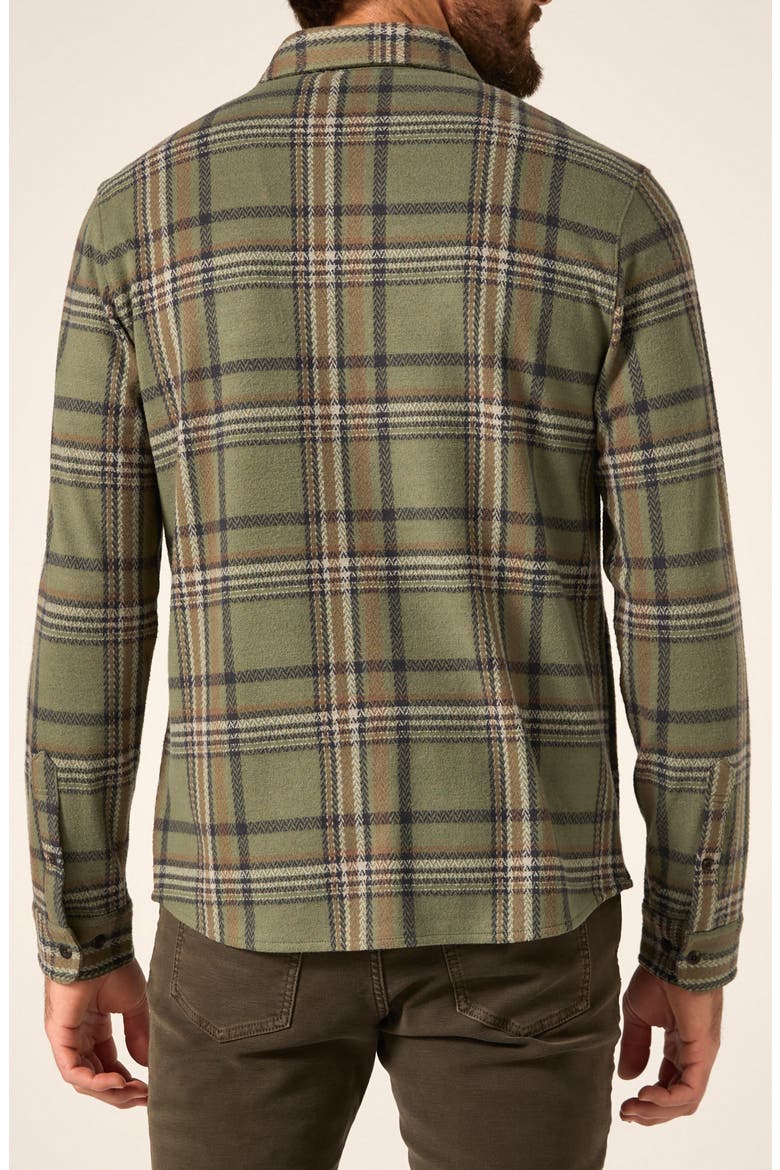 Generation Plaid Performance Shirt, Alternate, color, BASIL