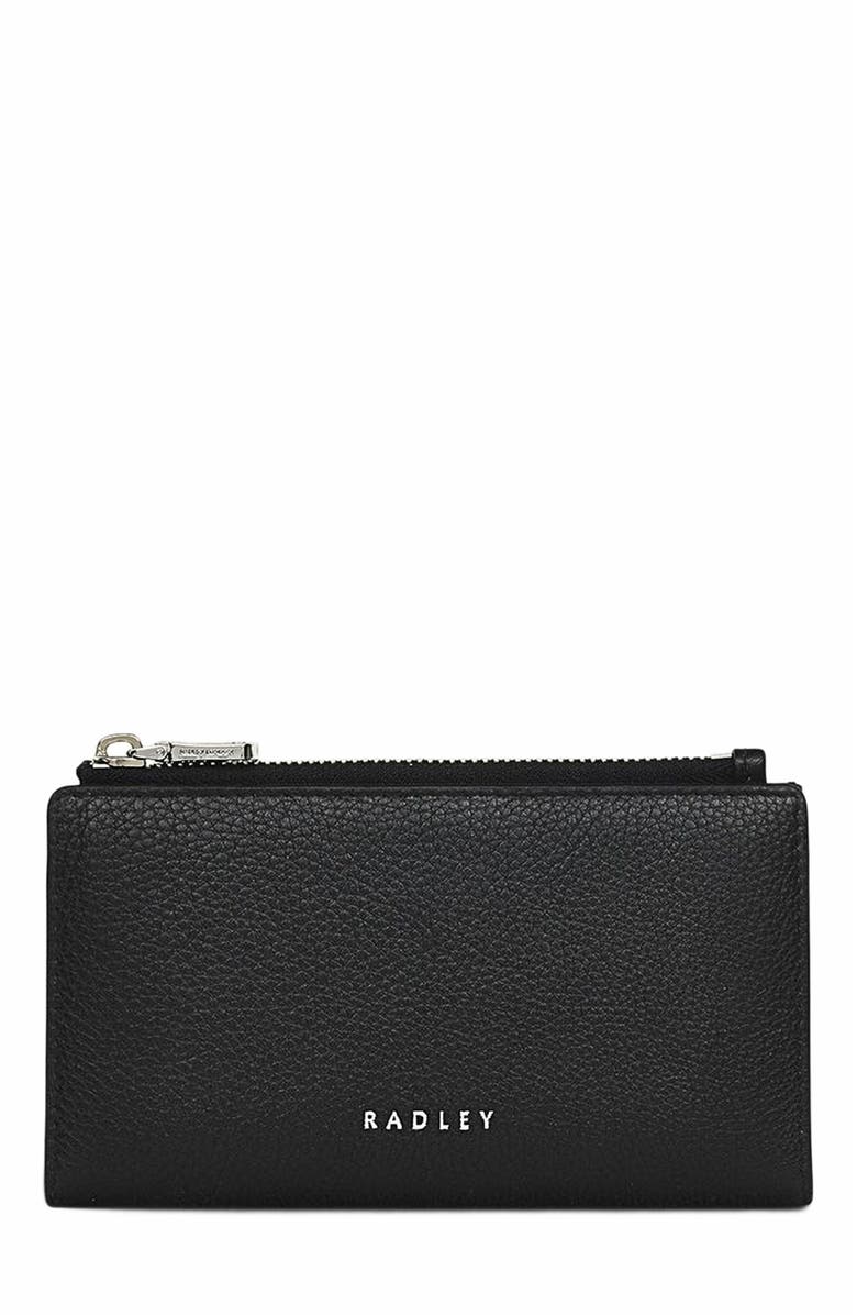 Radley Coin Street Medium Ziptop Wallet, Main, color, Black