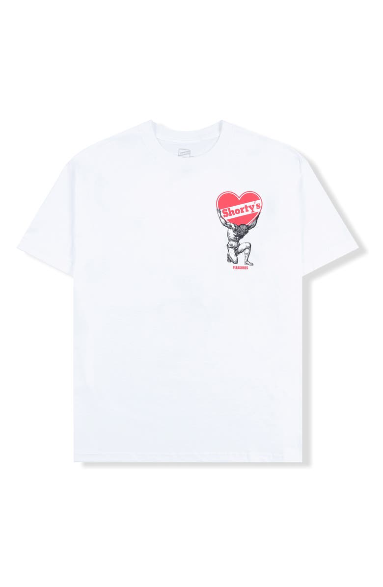 PLEASURES Atlas Cotton Graphic T-Shirt, Alternate, color, 
