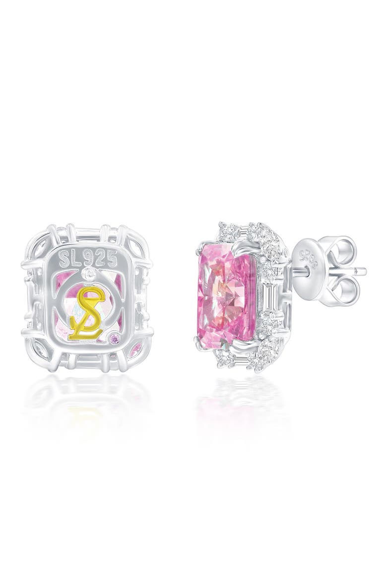 Gala Firework Stud Earrings, Alternate, color, PINK