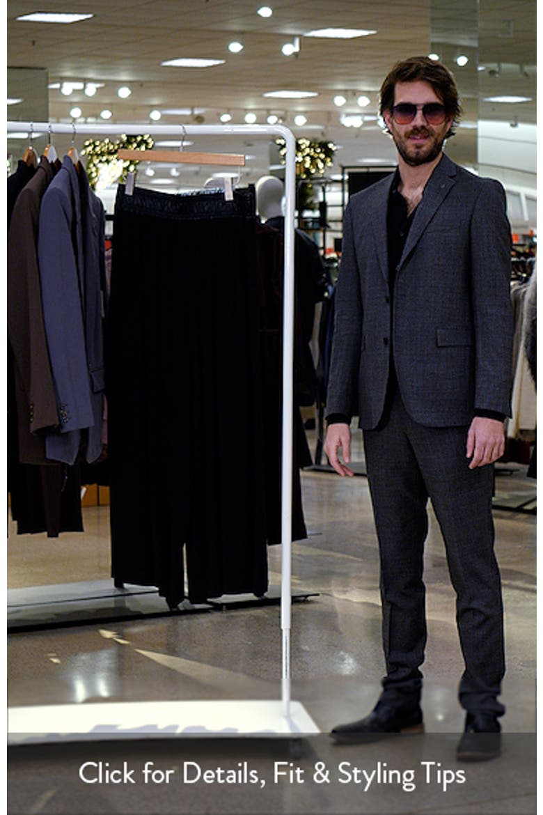 Faux Leather Waistband Wide Leg Pants video