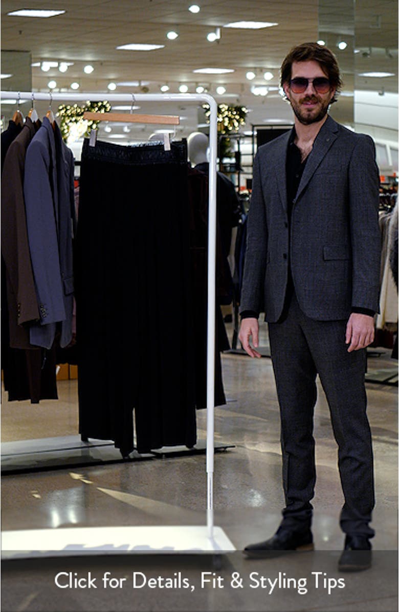 Faux Leather Waistband Wide Leg Pants, sales video thumbnail