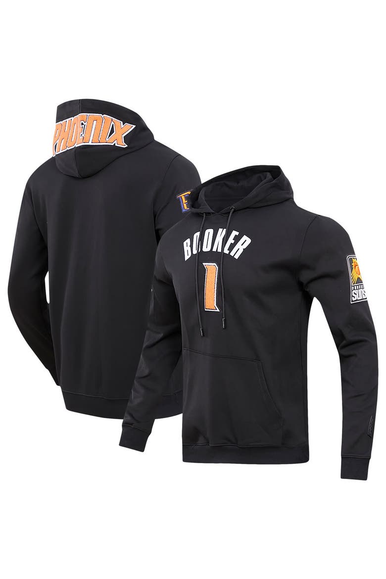 Men's Pro Standard Devin Booker Black Phoenix Suns Player Pullover Hoodie, Main, color, Black
