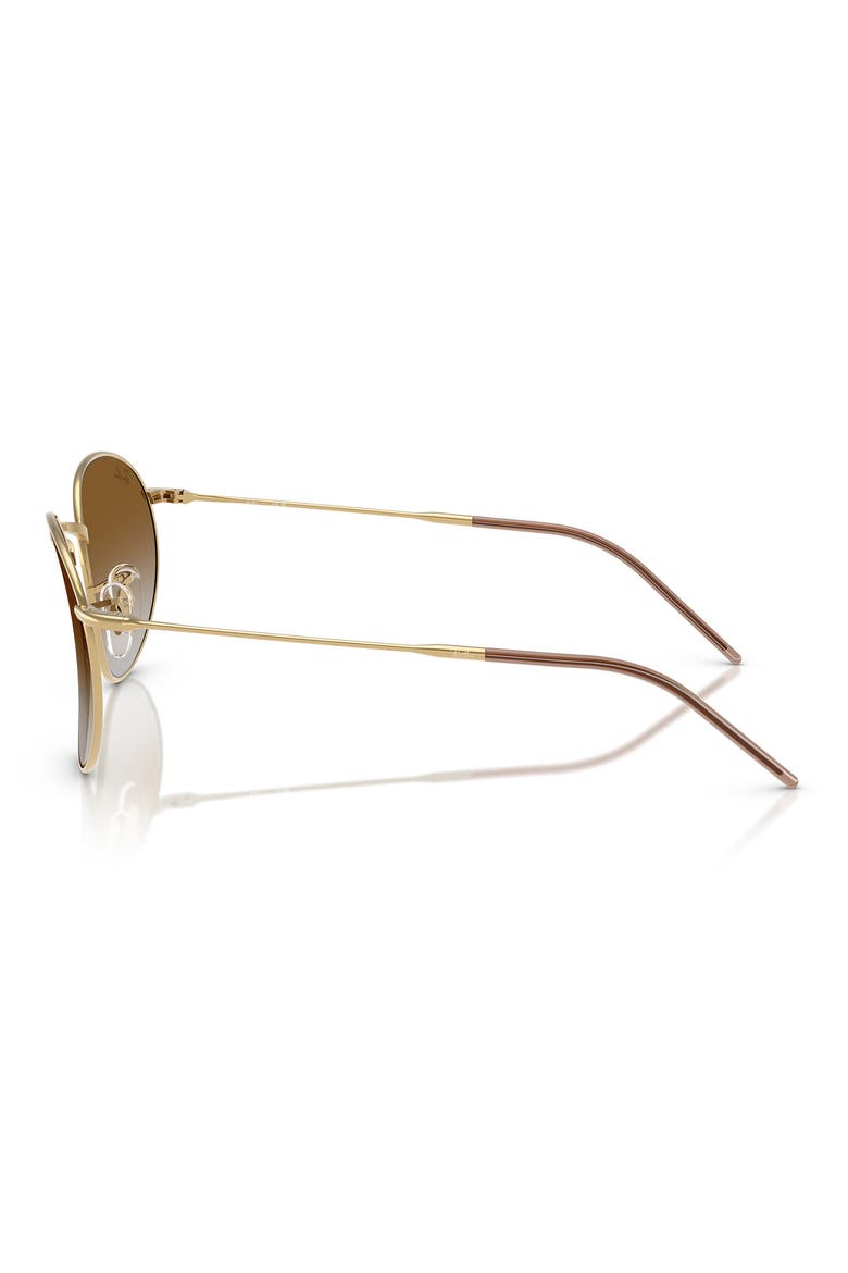 Reverse 53mm Gradient Phantos Sunglasses, Alternate, color, GOLD FLASH