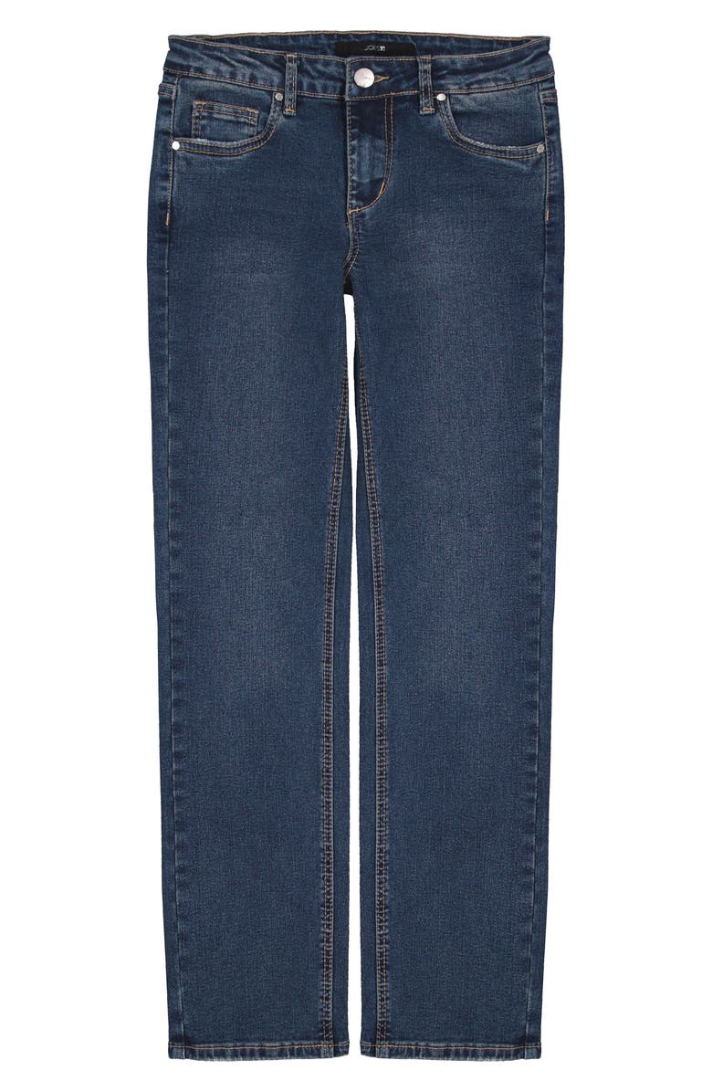 Joe's Jeans Kids' Lara Straight Leg Jeans, Main, color, Dark Wash