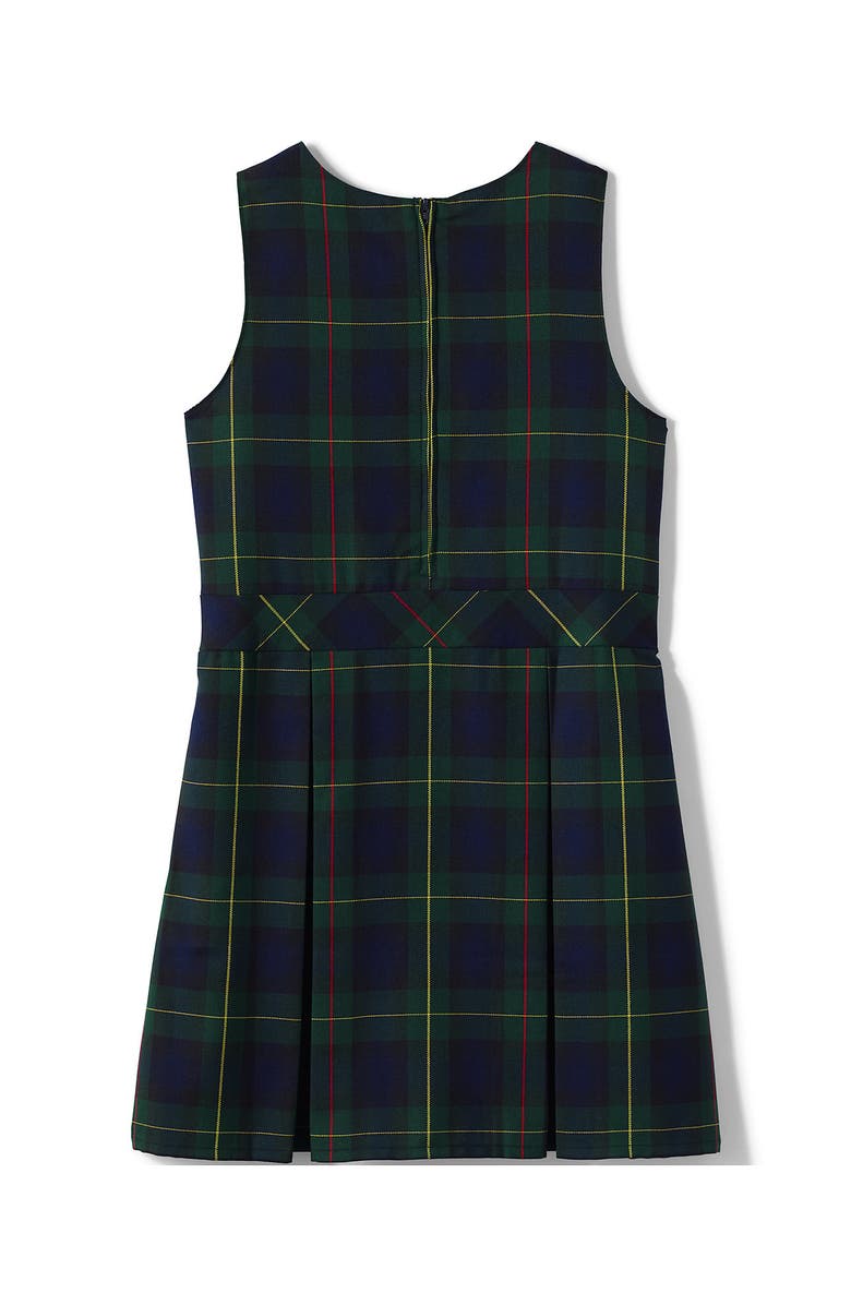 Lands' End Girls Uniform Plaid Jumper, Alternate, color, 