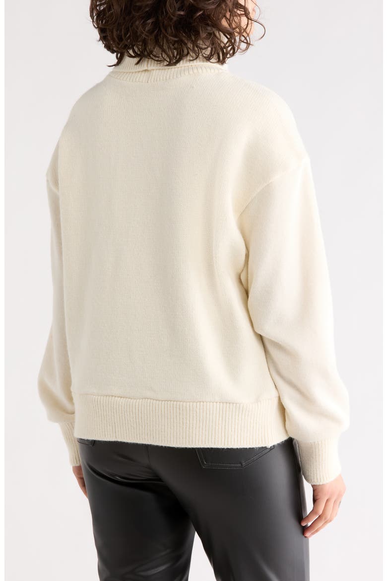 Turtleneck Sweater, Alternate, color, IVORY