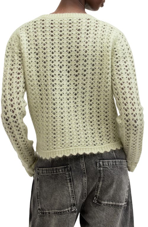 Allsaints Vivian Open Stitch V-neck Cardigan