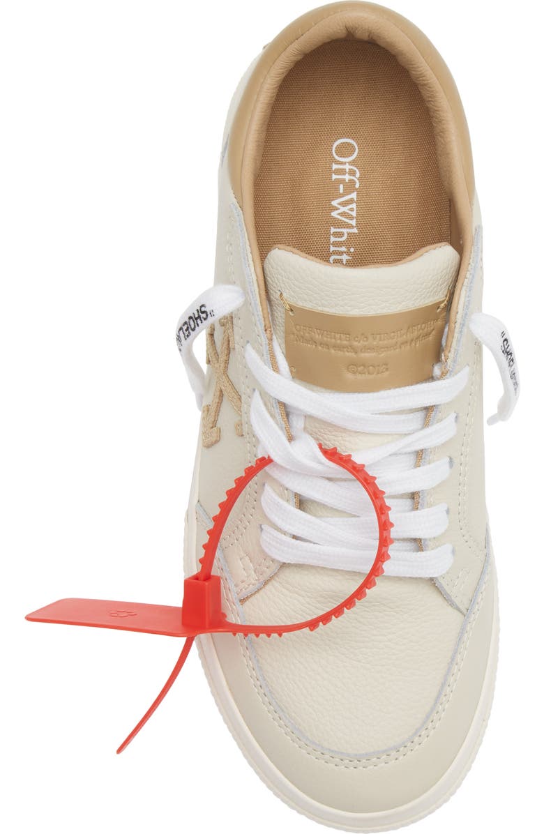 Off-White Low Vulcanized Vintage Sneaker, Alternate, color, Cream - Light Brown