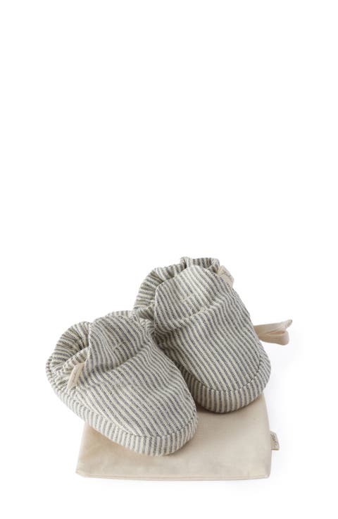Organic Cotton Railroad Bootie (Baby)