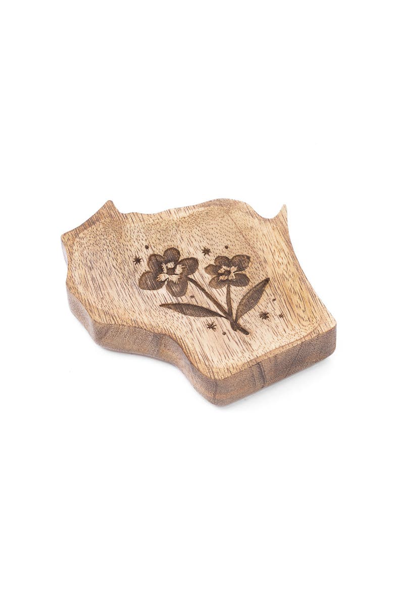 Matr Boomie Wisconsin State Violet Trinket Dish, Alternate, color, Natural