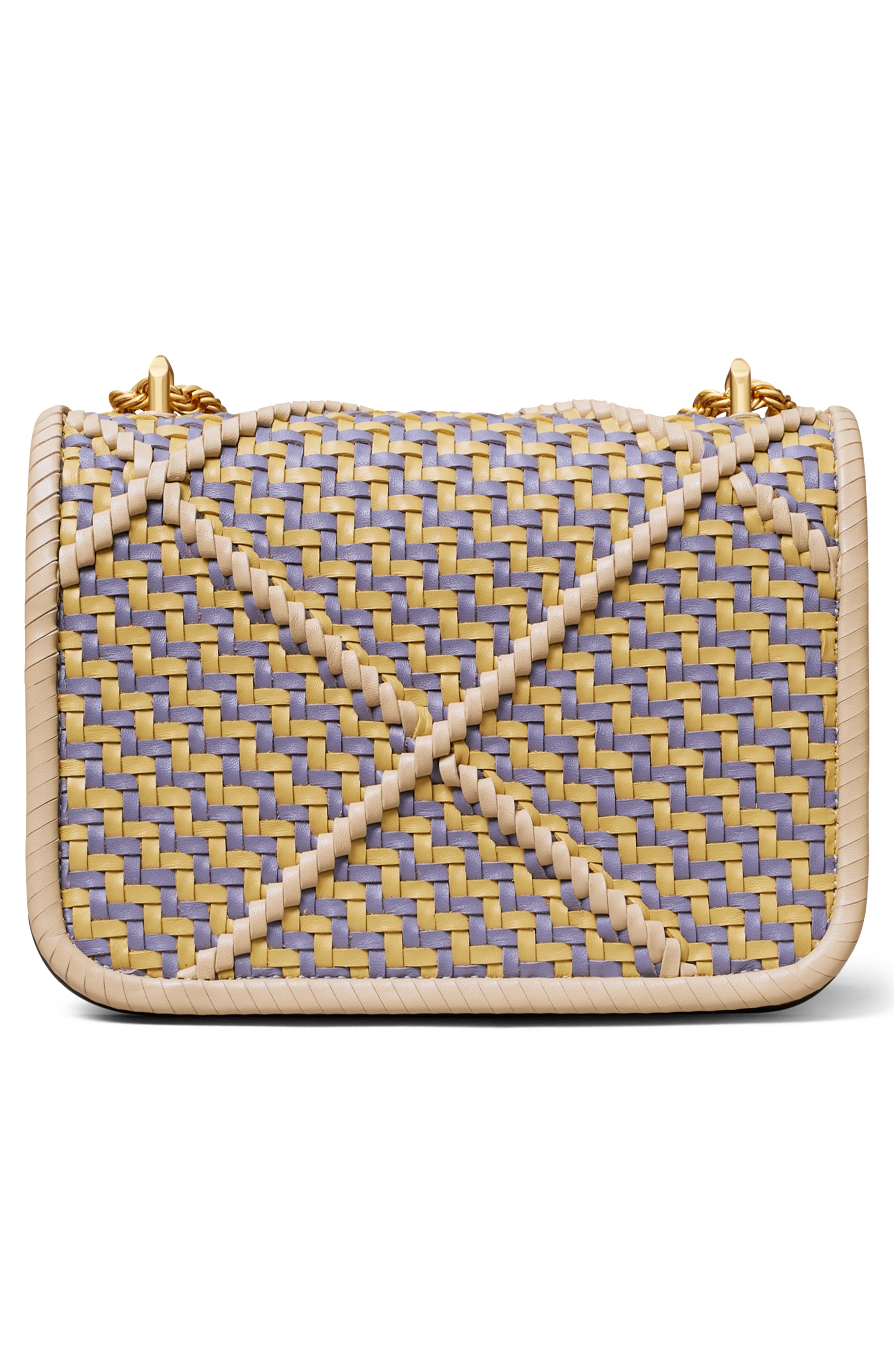 Tory Burch Eleanor Woven Shoulder Bag, Alternate, color, 