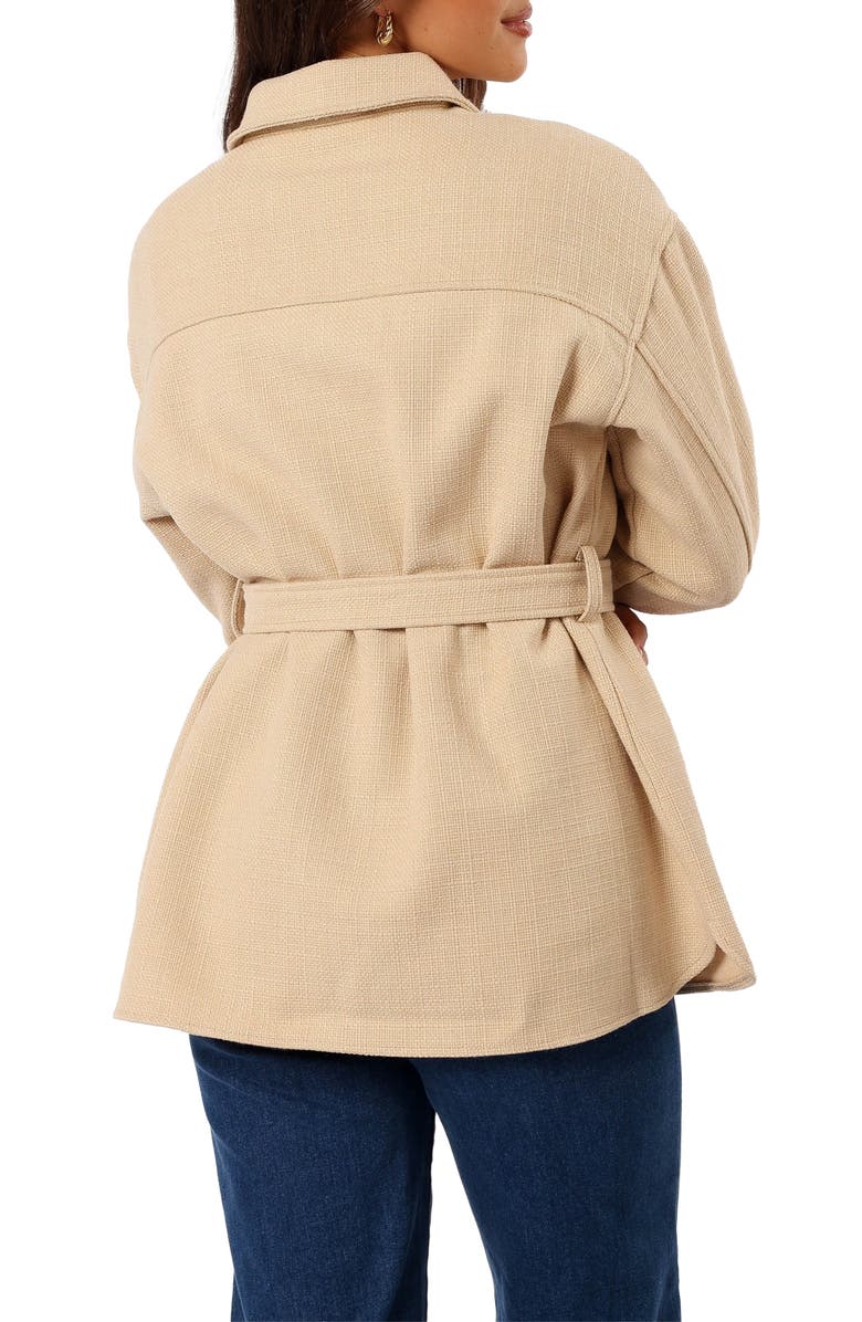 Petal & Pup Arlow Shacket, Alternate, color, Cream