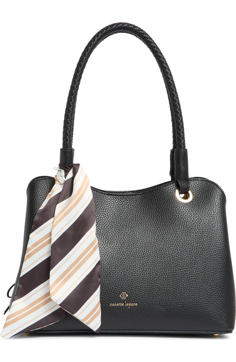 Nanette Lepore Sybil Braided Handle Shoulder Bag, Main, color,