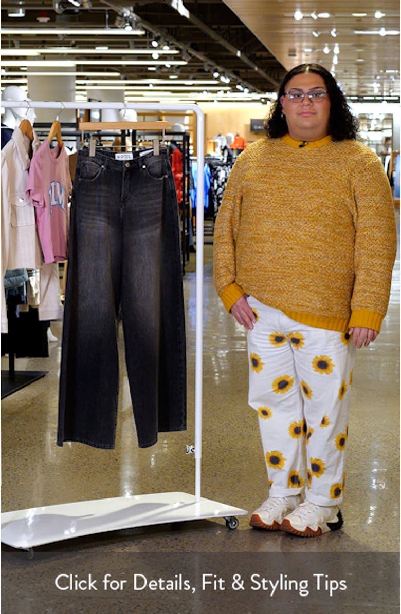 Vale High Waist Ultrabaggy Wide Leg Jeans, sales video thumbnail