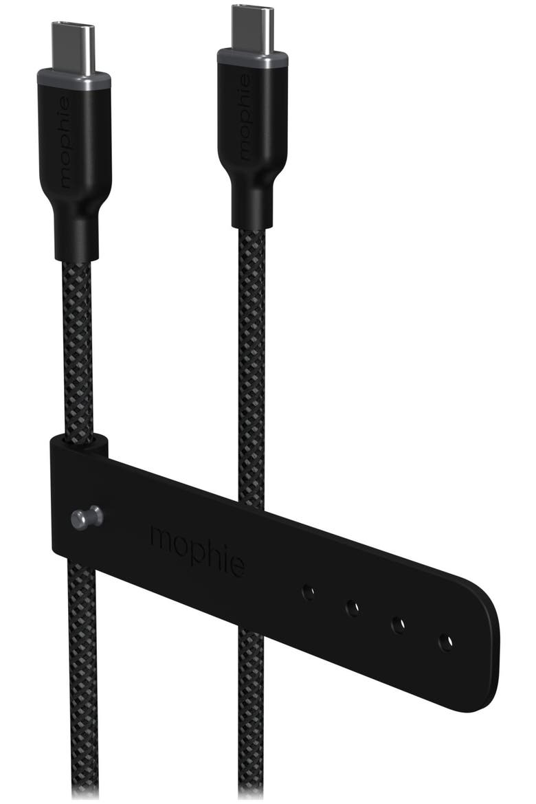 Charge Stream USB-C to USB-C Cable 6ft, Alternate, color, Black