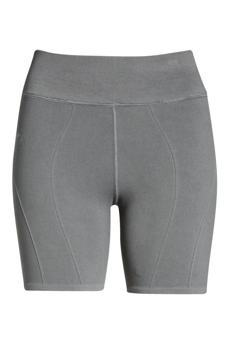 Free People FP Movement Let's Go Seamless Bike Shorts, Alternate, color, CHARCOAL