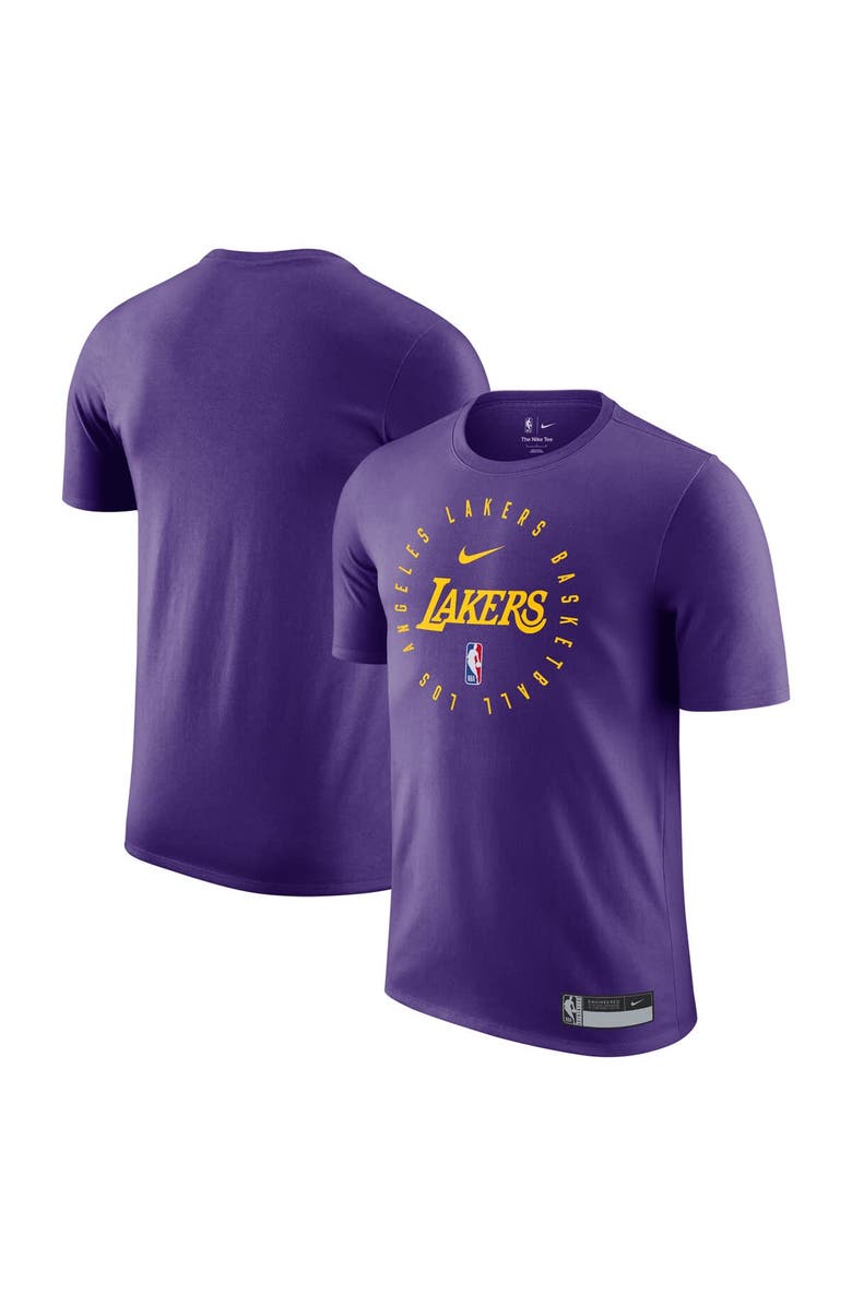 Nike Men's Nike Purple Los Angeles Lakers 2024/25 Legend On-Court Practice Performance T-Shirt, Main, color, 