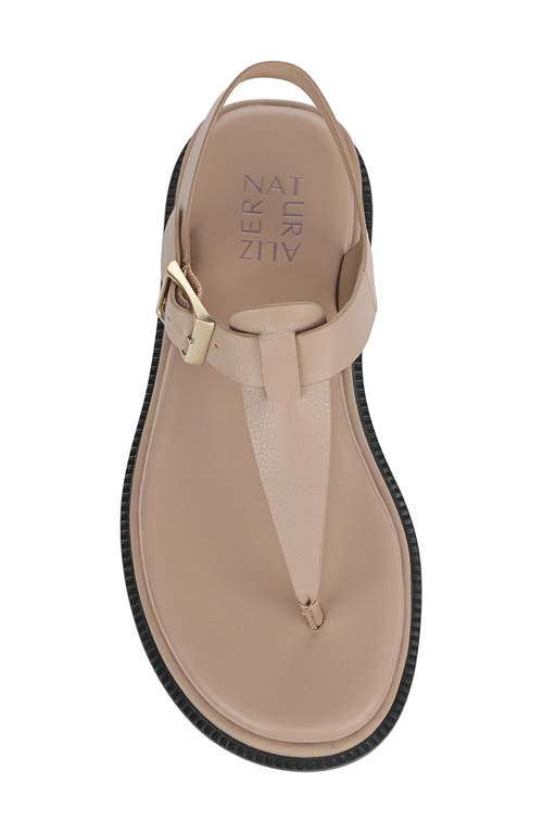 Naturalizer Alyssa T-strap Platform Sandal In Tan